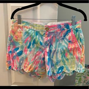EUC Lilly Pulitzer buttercup shorts
